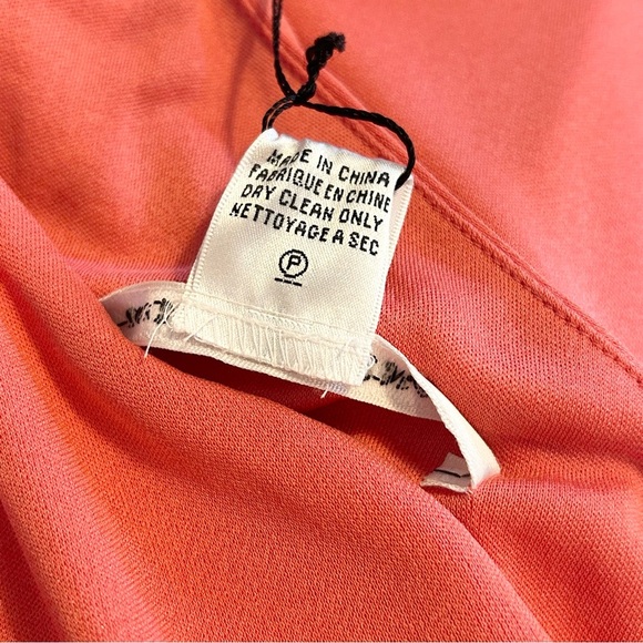 Diane von Furstenberg Epana Rose/Coral Silk Blend Faux Wrap Dress 8 NWT $325 - Picture 8 of 9